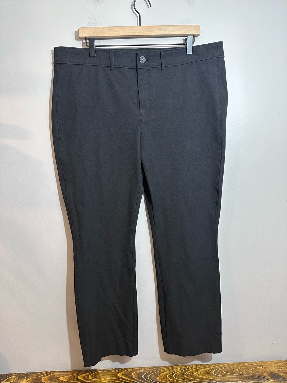 AYR Jeans 34 Womens Straight Leg High Rise Black Wash Denim